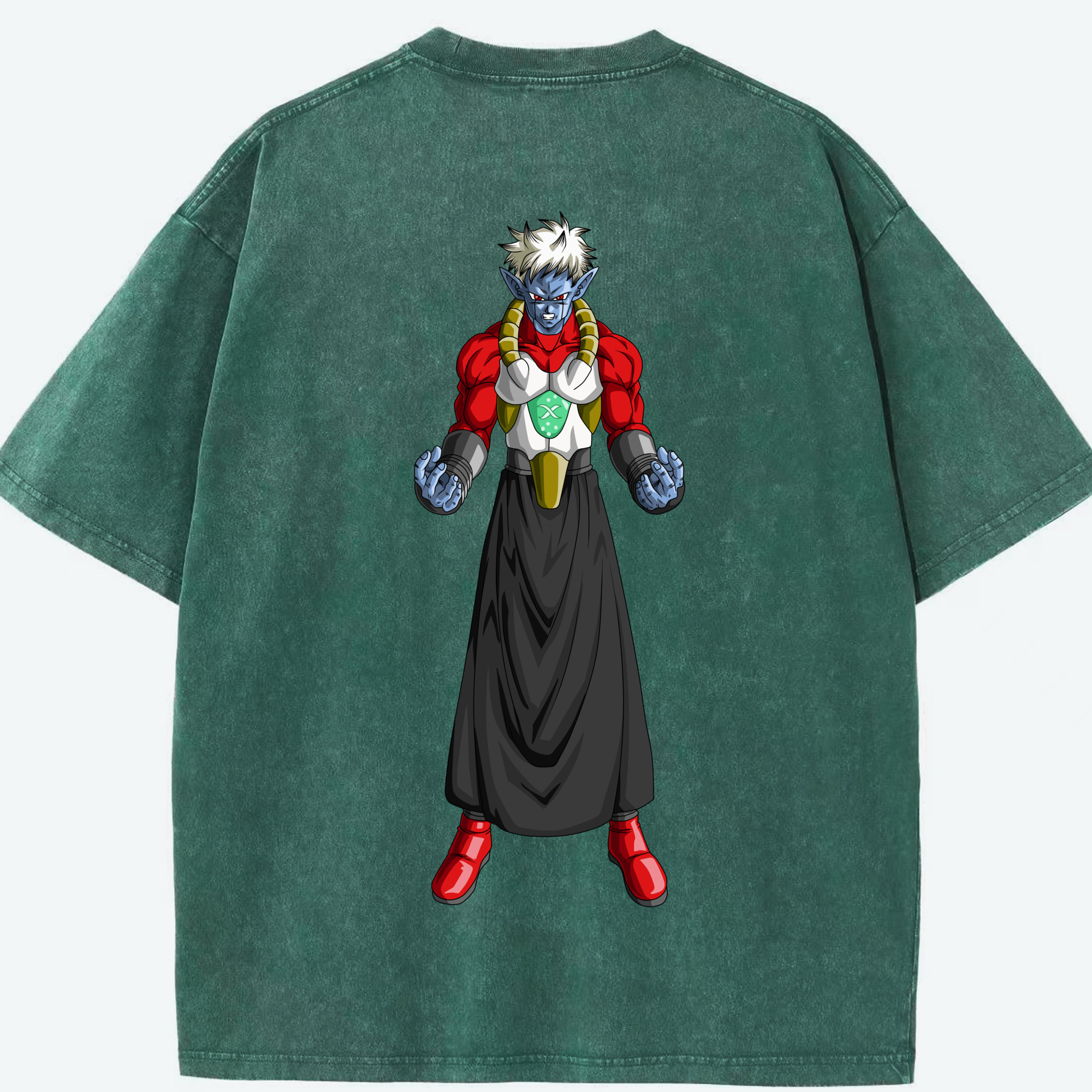 （画像用） ドラゴンボール DRAGON BALL 綿100% ヴィンテージ風 半袖Tシャツ（背面プリント）